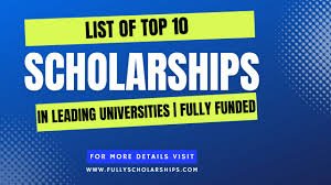 Undergraduate Scholarships for 2025 – Updated List